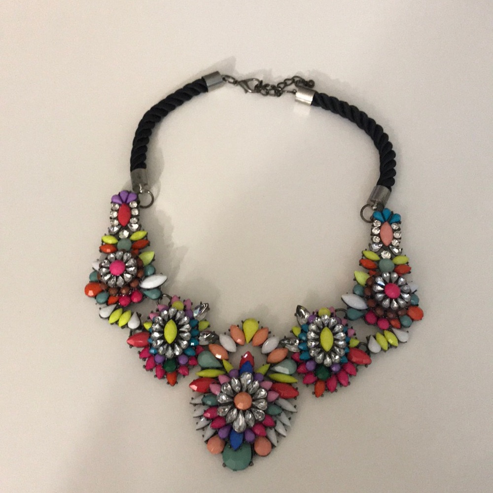 Statement Multicolor Necklace - image 1